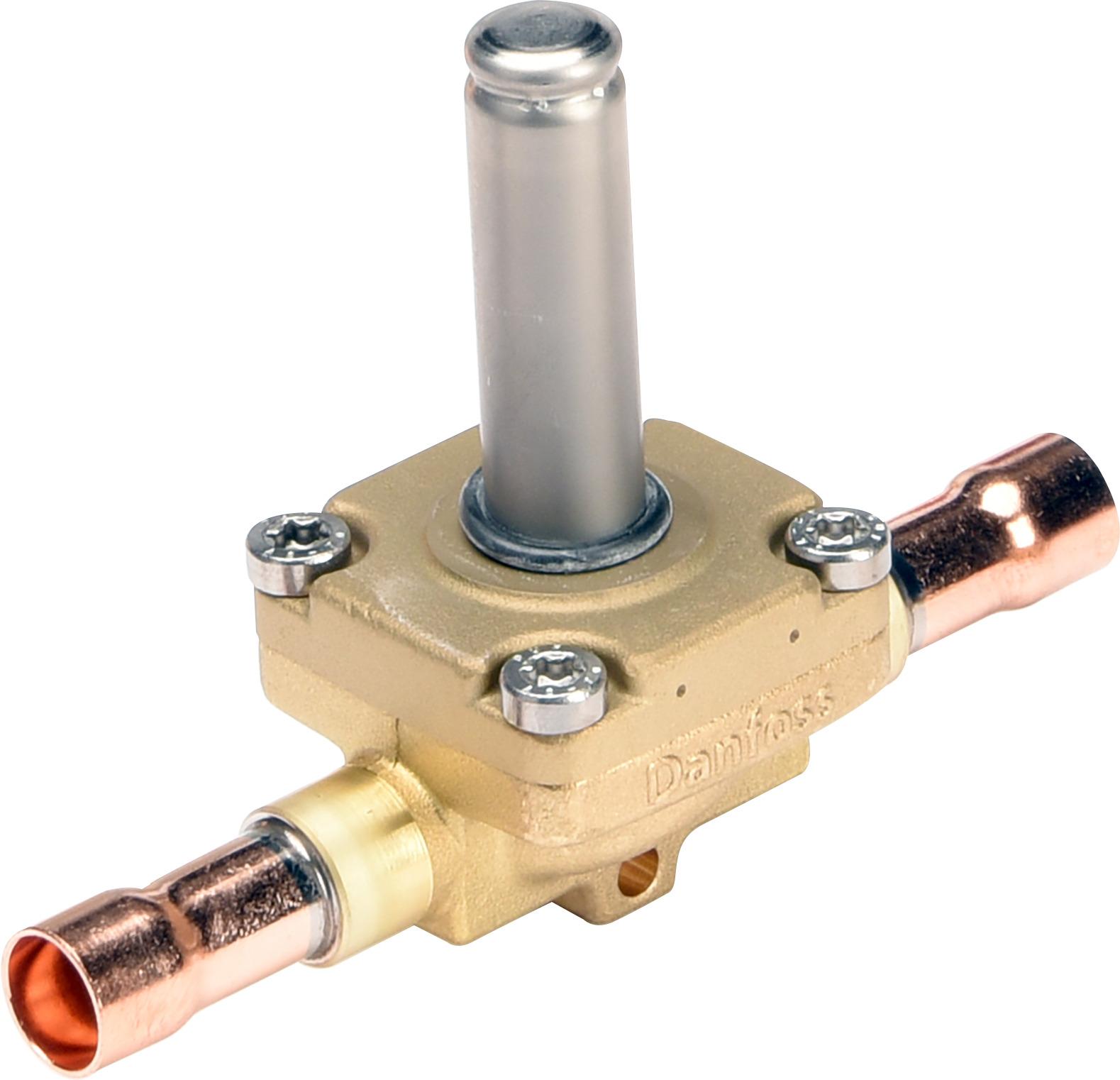 Magnetventil Danfoss EVR10S 032L1296 NO, Löt 12 mm,ohne Spule