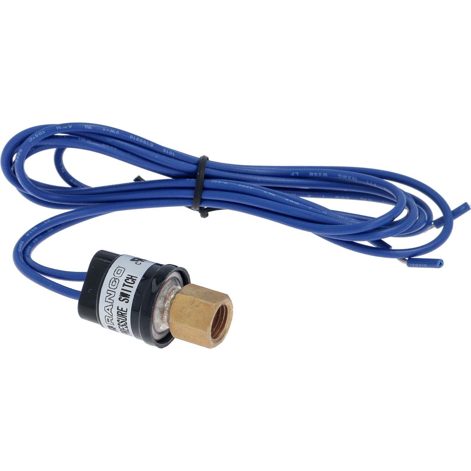 Drucksensor, Druckschalter, Schraub-Adapter, Kabel, Blaues Kabel