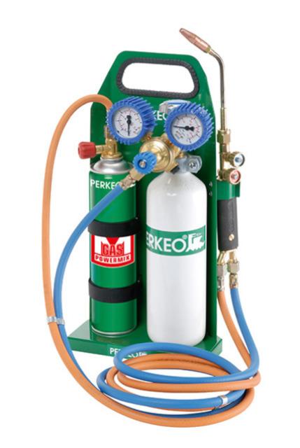 PERKEO Lötgerät 799/16/01/5 Mini Eco Power Lötgerat mit Einwegflasche