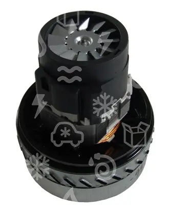 Staubsaugermotor, universell, 1000 W/230 V, AMETEK, (D=144mm, H=170mm)