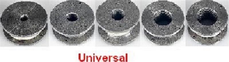 Spannbacken (Bördelbacken) 1/4", 3/8", 1/2", 5/8", 3/4" Komplettsatz Universal für Bördelglocke