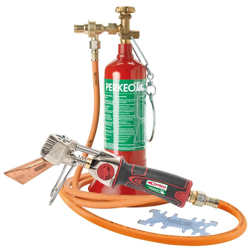 PERKEO Propan PIEZO-Weichlötanlage (TÜV-geprüft)