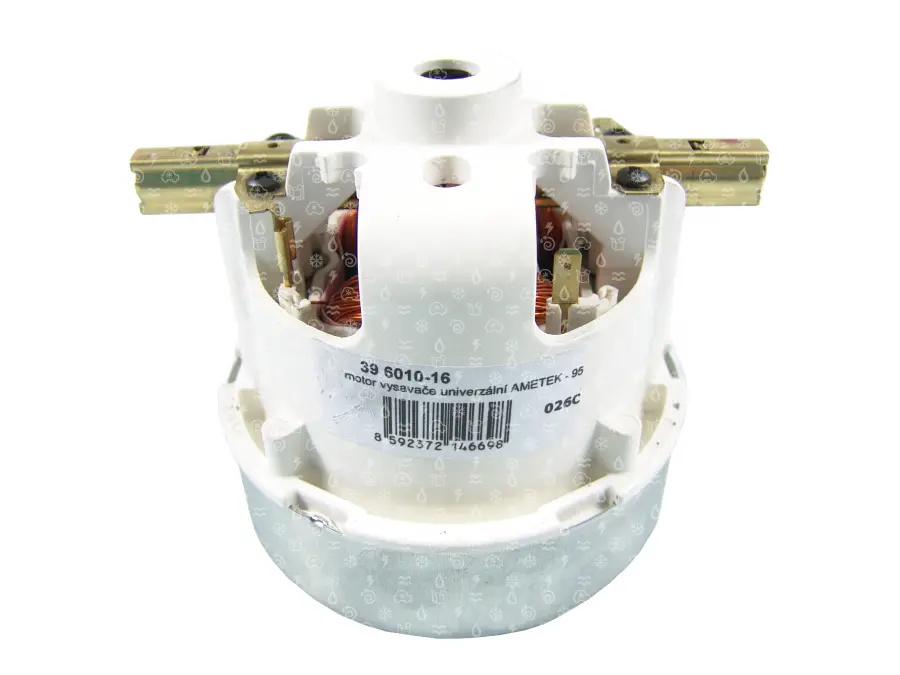 Staubsaugermotor, universell, AMETEK 063200267, 900 W, 220V, H 113mm, D 106mm