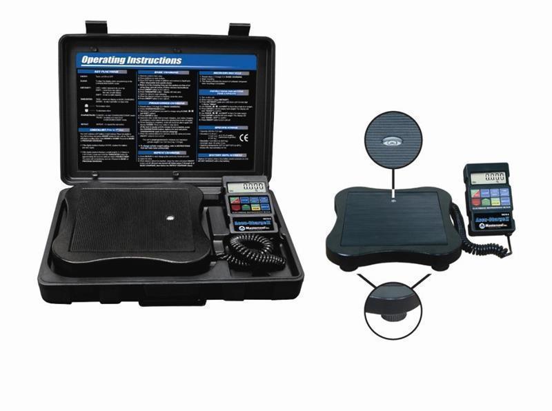 Kältemittelwaage Accu-Charge II - programmierbar bis zu 110 kg