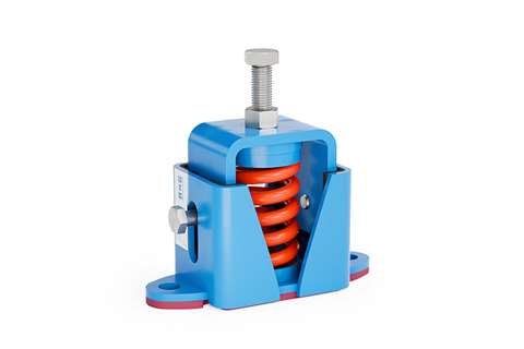 AMC Anti-Seismische + Sylomer - 1 Feder - 193X90X128MM - MAX. 803KG, 10400420700