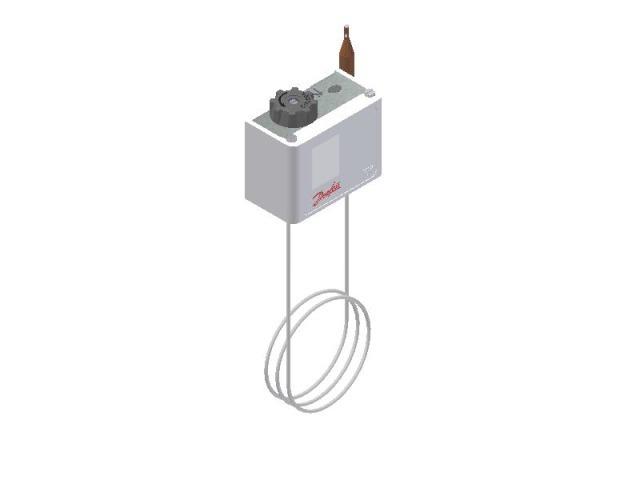 Differenzthermostat DANFOSS KP77, Differenz: 3,5-10 / 3,5-10 °C
