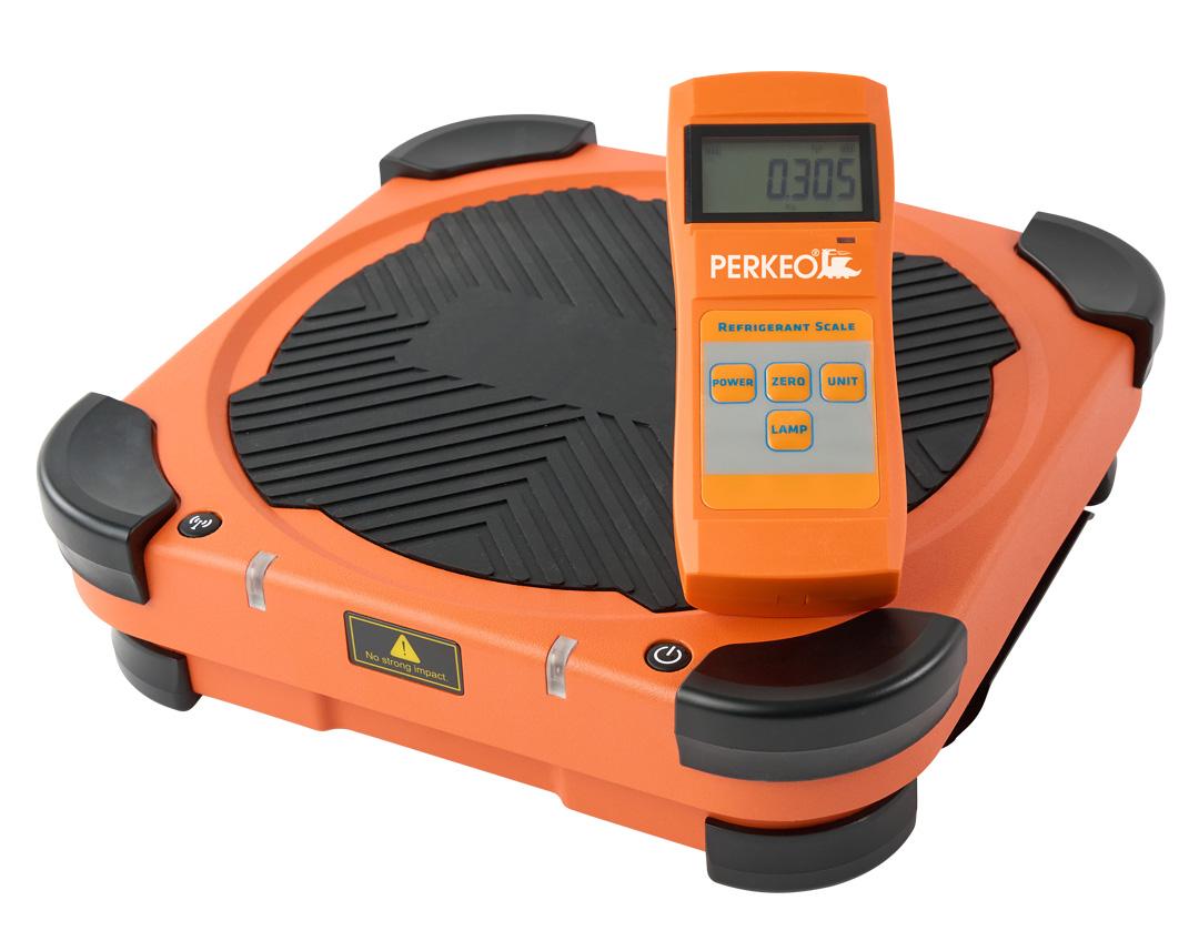 PERKEO DW 100 Präzisionsdigitalwaage bis 100 kg in robuster Polyestertasche inkl. Batterien