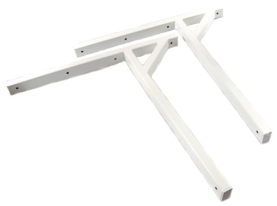 geschweißter Bügel L = 700 mm, H = 700 mm, Profil 50 x 30 mm, max. Belastung: 140 kg/Stück, universal