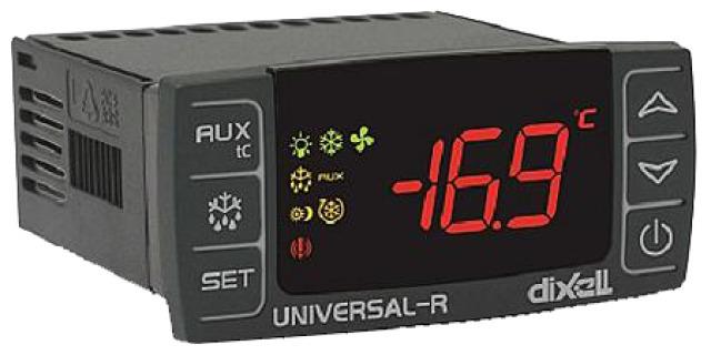 Kühlstellenregler Universal R4-6N1C0, 74x32mm, 12Vac/dc-230Vac, 3xNTC 4R BZ