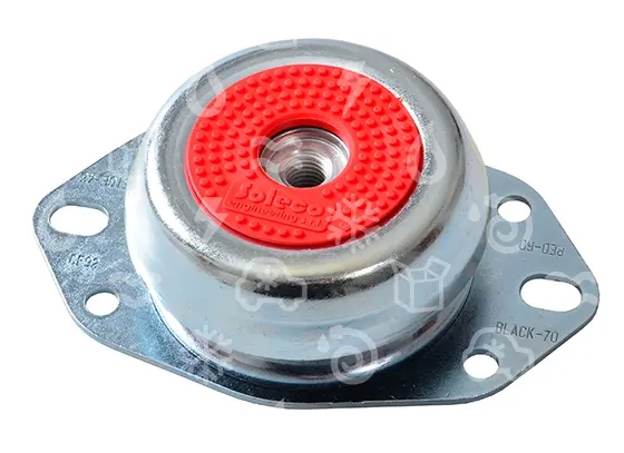 Vibrationsdämpfer Silenblocks - Satz, M12,SOLECO