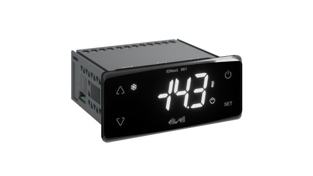 digitale Anzeige, Temperaturanzeige, Thermostat, LCD-Display, Kühl-/Heizungstechnik