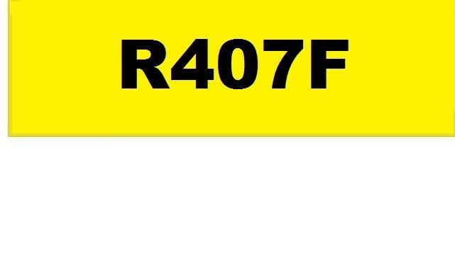 Aufkleber für Kältemittel R407F