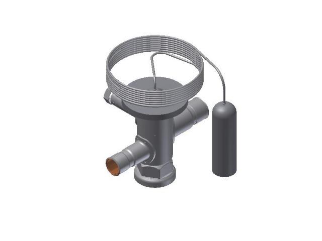 Danfoss Ventil TUAN 068U2321 thermostatisches Element R407C Löt metrisch