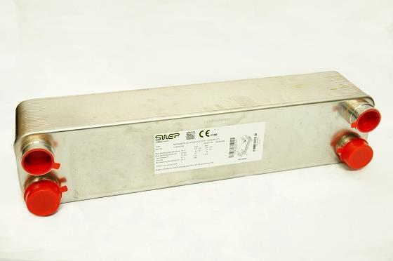 Plattenwärmetauscher SWEP, B80Hx40/1P-SC-M,2x35.1(27)+2x1 1/4"&28U (27)