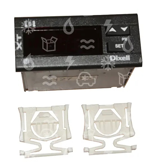 Elektronischer Dixell-Regler XT130C-5C0TU, 230 V, mit Neutralzone und Temperatureingang