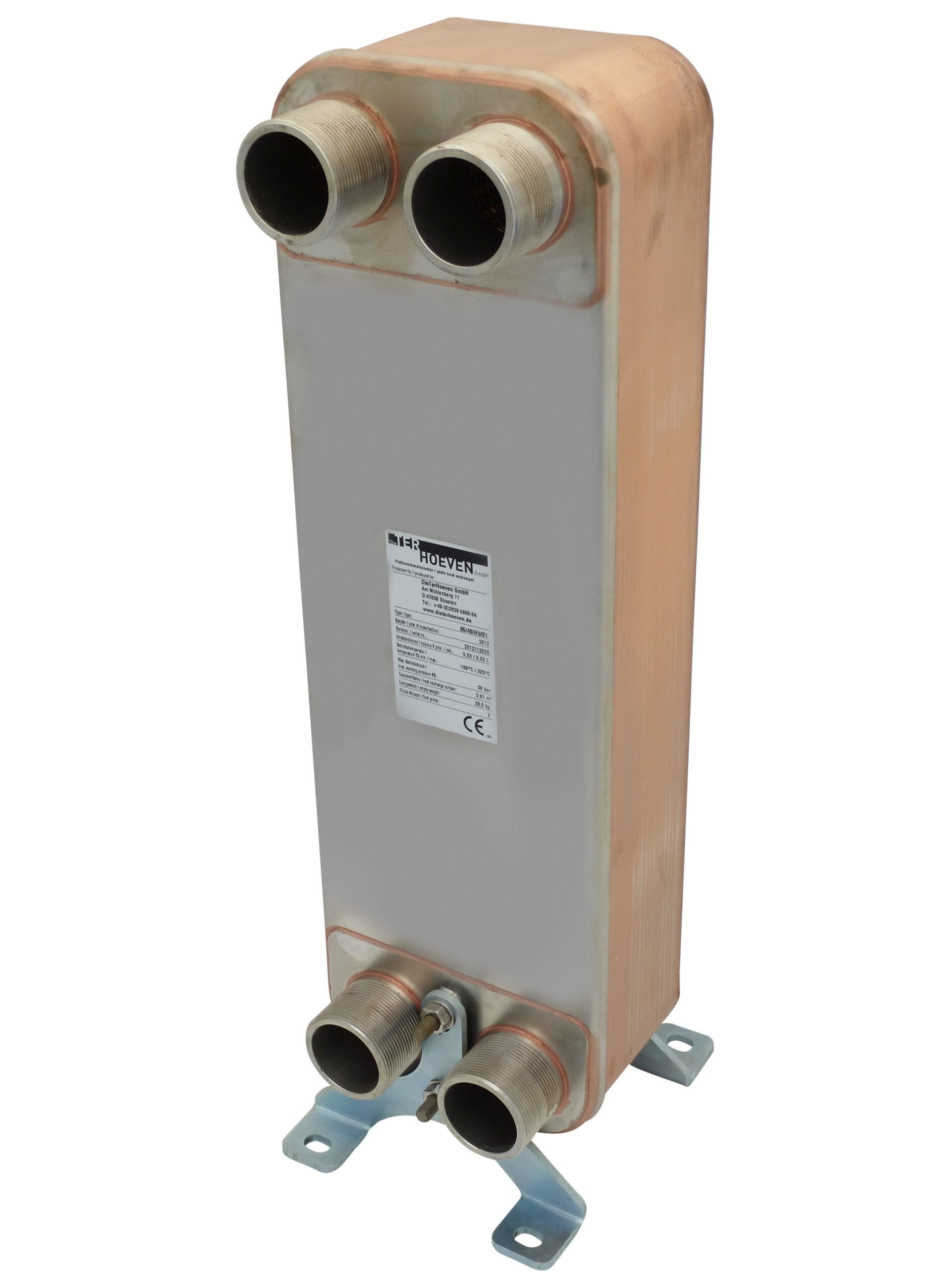 Plattenwärmetauscher 95/40/HW01