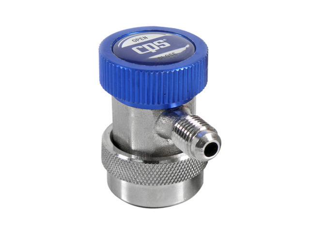 CPS Adapter QCL14P R134A KfZ-Schnellkupplung R134A ND Blau