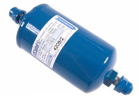 Filtertrockner Castel 4208/2, ANTI-ACID, 082, 1/4" SAE, Bördelanschlüsse