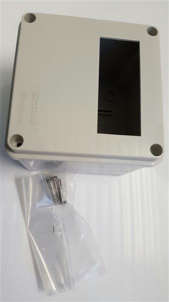 Plastikkasten C-BOX, für Wandmontage, Ausschnitt 29x71 mm