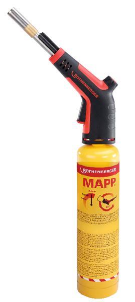 MAPP Gas, 7/16"-EU, Sprachversion A (DE, GB, FR, ES, IT, PT), Rothenberger 035521-A, 12 Stk in Verpackung