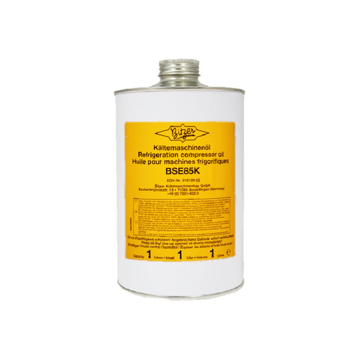 Bitzer Esteröl BSE85K, Flasche 1 L, 91512802