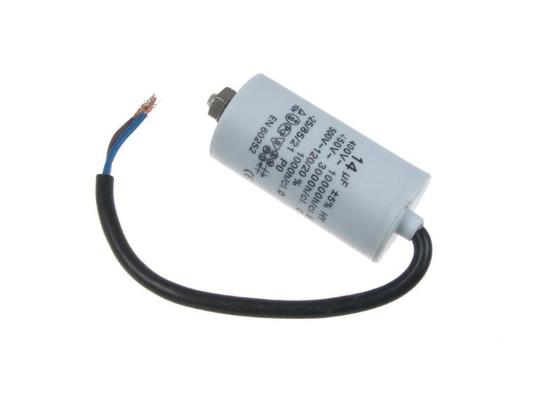Kondensator SC1161, 4 uF, 450-500 V (Kabel + Schraube)