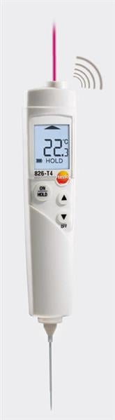 testo 826-T4, Infrarot-Thermometer mit Einstechfühler