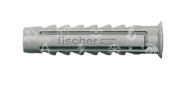 Dübel SX 8 x 40 mm, für Schraube 4,5-6 mm, FISCHER