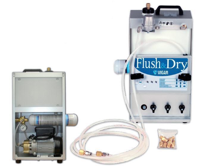 Reinigungs- und Spülstation für A/C Systeme (Automotion) WIGAM FLUSH&DRY-A/C