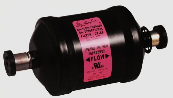 Filtertrockner Biflow Sanhua - 16 in3, 16 mm Lötanschlüsse, STG-B16161-901