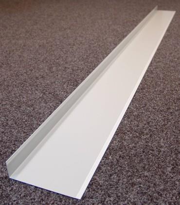 Weiße Metallstreifen - Gerüst L 230 x 40 mm, L = 2 m