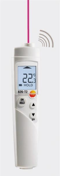 testo 826-T2, Infrarot-Thermometer mit Laser-Messfleckmarkierung