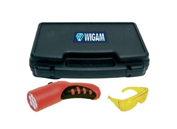 UV Lecksuchlampe mit 4 AA-Batterien WIGAM 413070