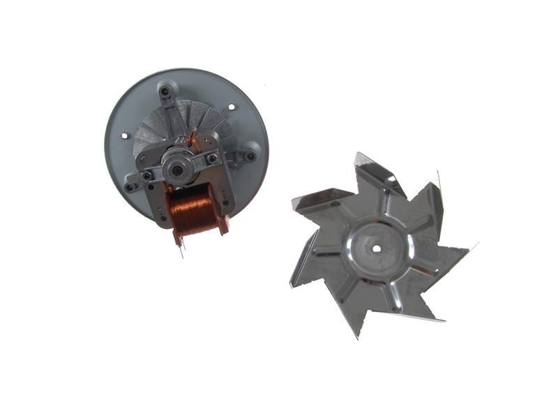 Ventilator / Lüfter für Heißluftherd, 32 W, Welle 37.5 mm, Flügelrad 150 mm,