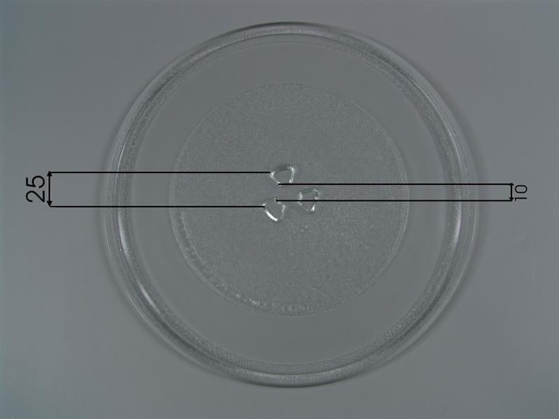 Glasteller für Mikrowellen - Model B - Ø 315 mm
