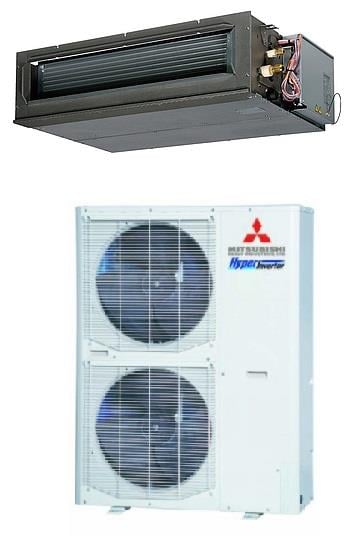 Klimaanlage Set Mitsubishi Heavy Kanalgerät FD Hyperinverter FDU 100 VF / FDC 100 VNX, 2,68/3,02 kW