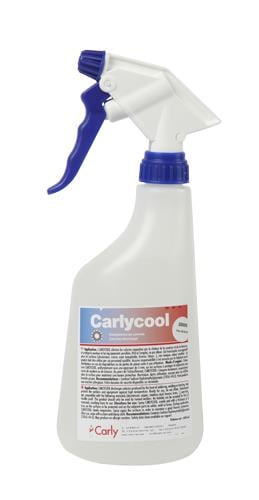 Hitzeschutzgel Wärmeschutzgel CARLYCOOL, Flasche 600 ml