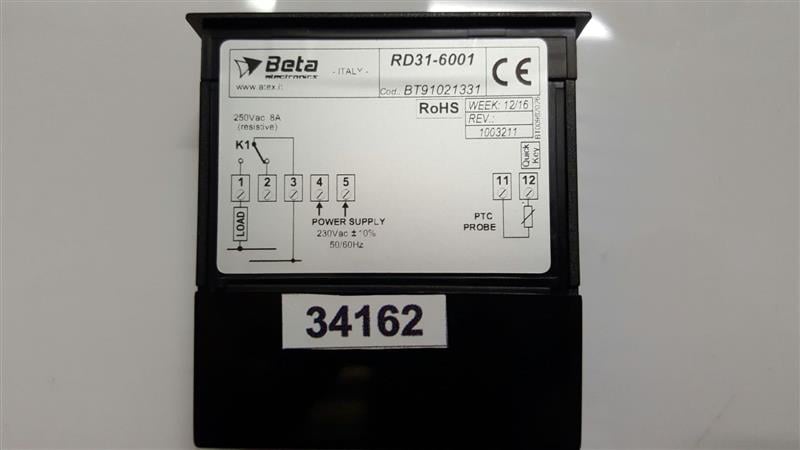 Kühlstellenregler BETA RD 31-6001, 230V 50/60Hz, 1PTC Fühler