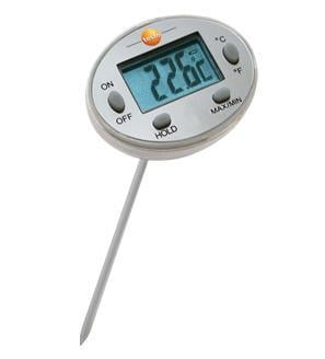 Wasserdichtes Mini-Thermometer, Länge 120 mm, testo 0560 1113