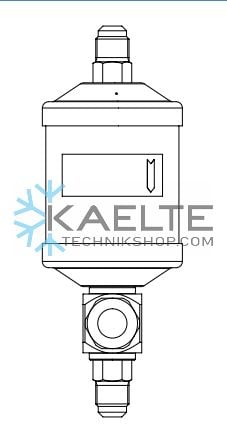 Filtertrockner mit Schauglas (Kombi) CASTEL DI308N / 4, 084, 1/2 "SAE