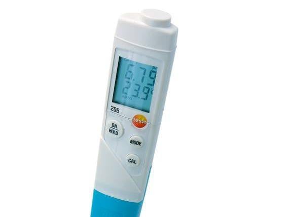 testo 206-pH2 Starter-Set, pH-/Temperatur-Messgerät für halbfeste Medien