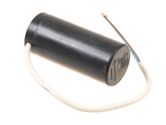 Produktbild von TECNID Anlaufkondensator MG8120 – 12 µF, 450 V, Rund, 35x65 Mm, 4-polig/M8, Für Einphasenmotoren, Dauerbetrieb, Weiß