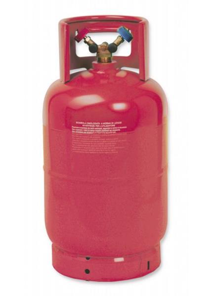 2 Wege Wiederbefüllbare 12,5-Liter-Flasche für R32, R290, R600 W2-WR9K/48/5