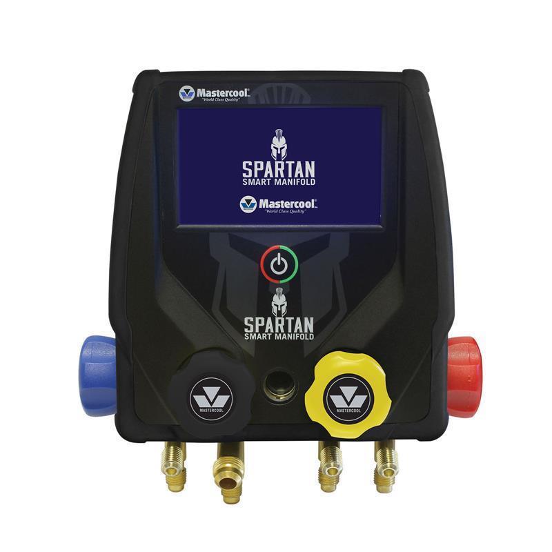 SPARTAN 4-Wege-Digitalprüfarmatur/Monteurhilfe (für A3 Kältemittel geeignet)