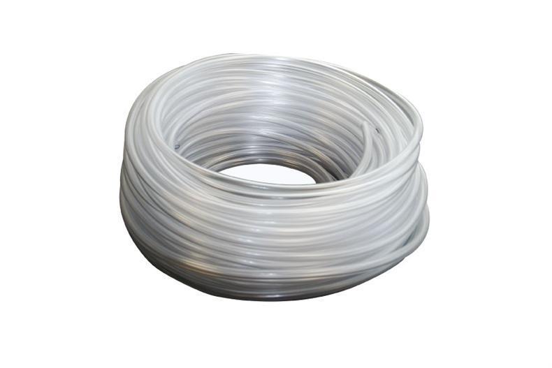 Flex. Abflussschlauch (transparent) D 6/9 mm Rolle 50m für Kondensatpumpe