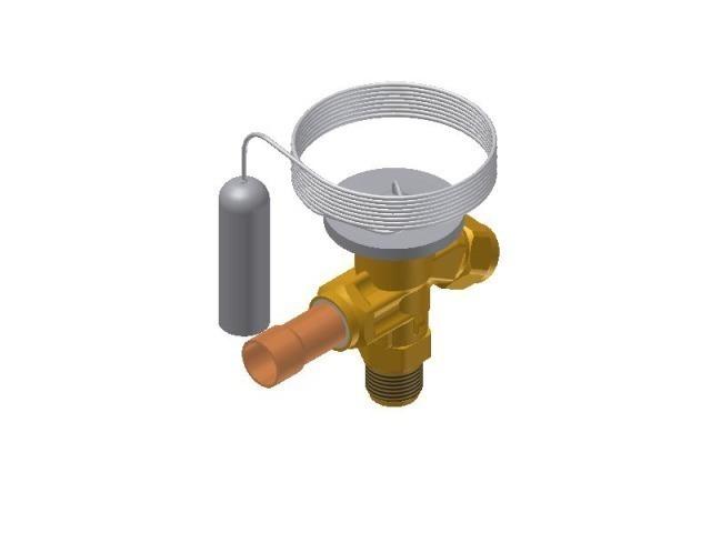 Thermostatisches Expansionsventil Oberteil Danfoss TEZ 5, R407C, ohne MOP 