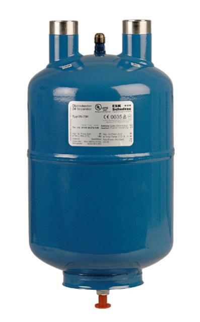 ESK Ölabscheider OS-54H geschlossen 7,1L 54mm Löt