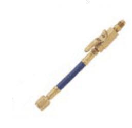 Nadel-Absperrventil Schlauch blau jap. R410A 1/2" x 20 UNF-M x F