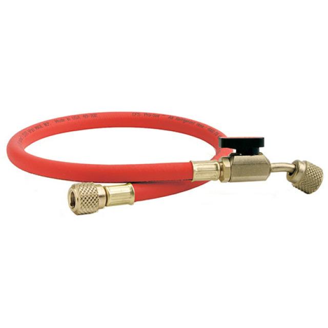 CPS Füllschlauch HP6YE KV Gelb mit Kugelventil 1800mm CPS, CPS Füllschlauch HP6RE KV Rot mit Kugelventil 1800mm