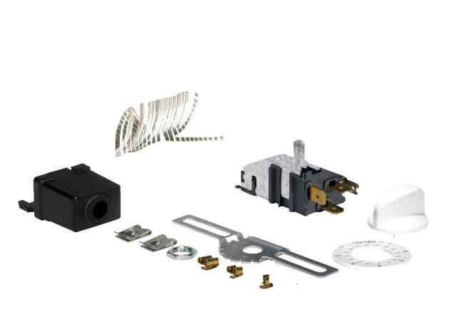 THERMOSTAT DANFOSS KIT N°6 - 077B7006, Kapillarrohr 2300 mm, wärme -10/-17, kälte -24/-34,5°C für GEFRIERSCHRANK MIT SIGNALTON